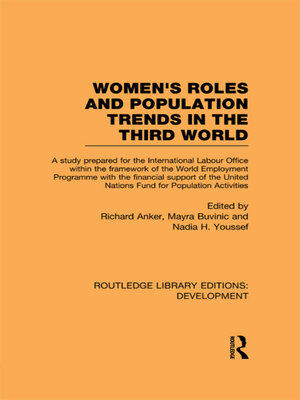 cover image of Womens' Roles and Population Trends in the Third World